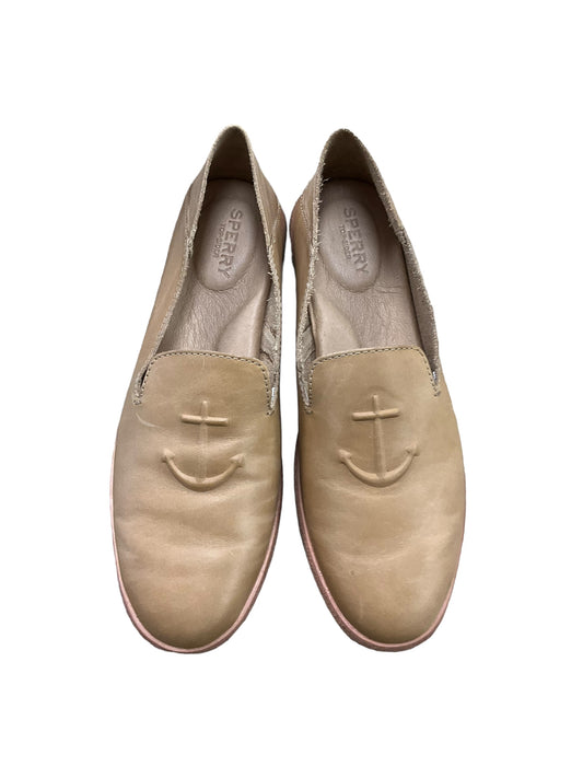 Shoes Flats By Sperry In Tan, Size: 7.5