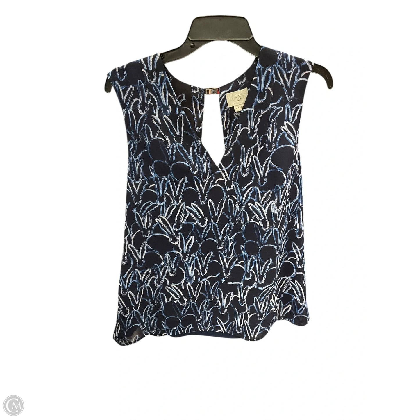 Top Sleeveless By Jason Wu In Blue, Size: 4