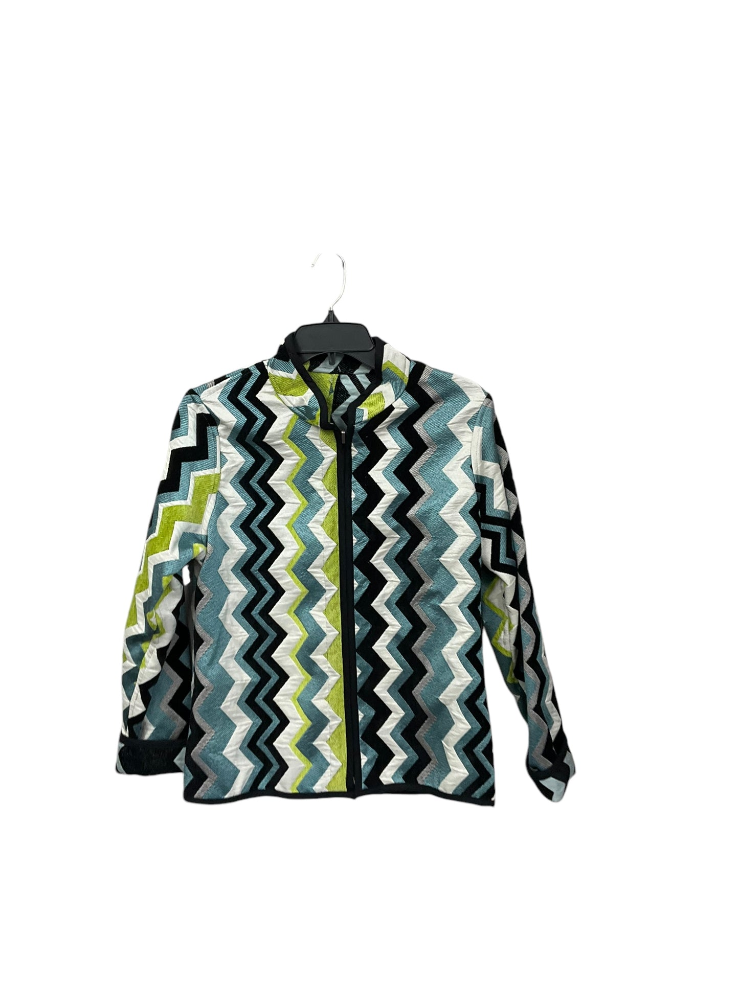 Jacket Other By Cmc In Chevron Pattern, Size: M