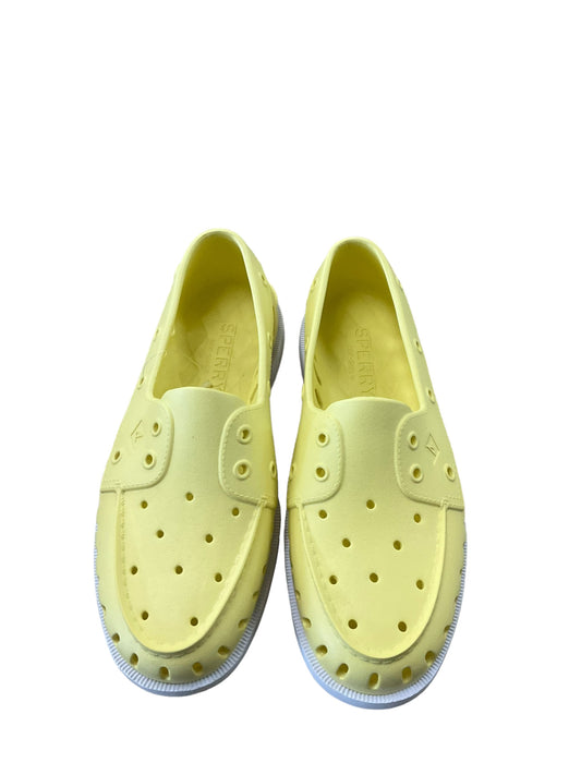 Shoes Flats By Sperry In Yellow, Size: 10