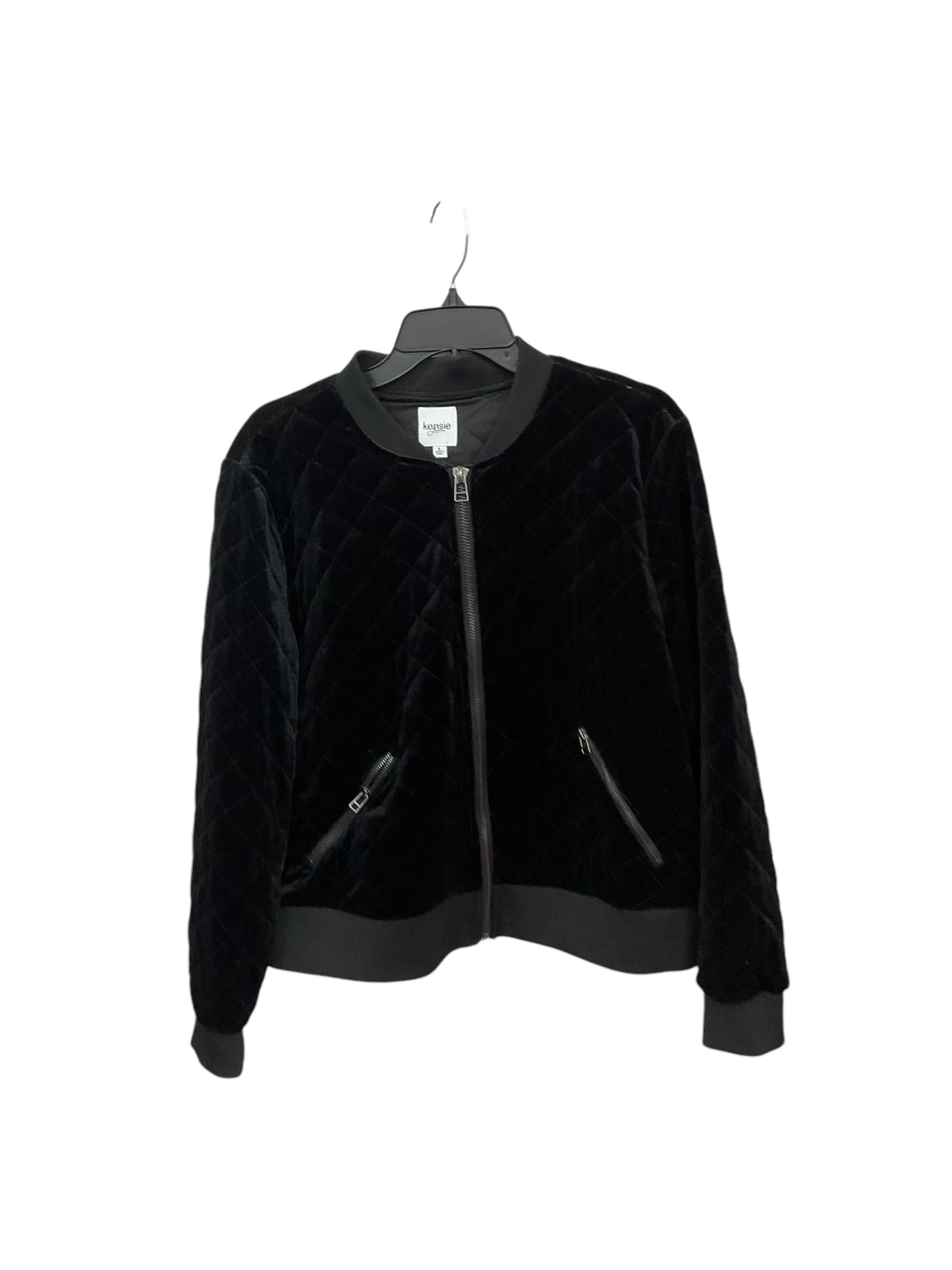 Jacket Other By Kensie In Black, Size: L