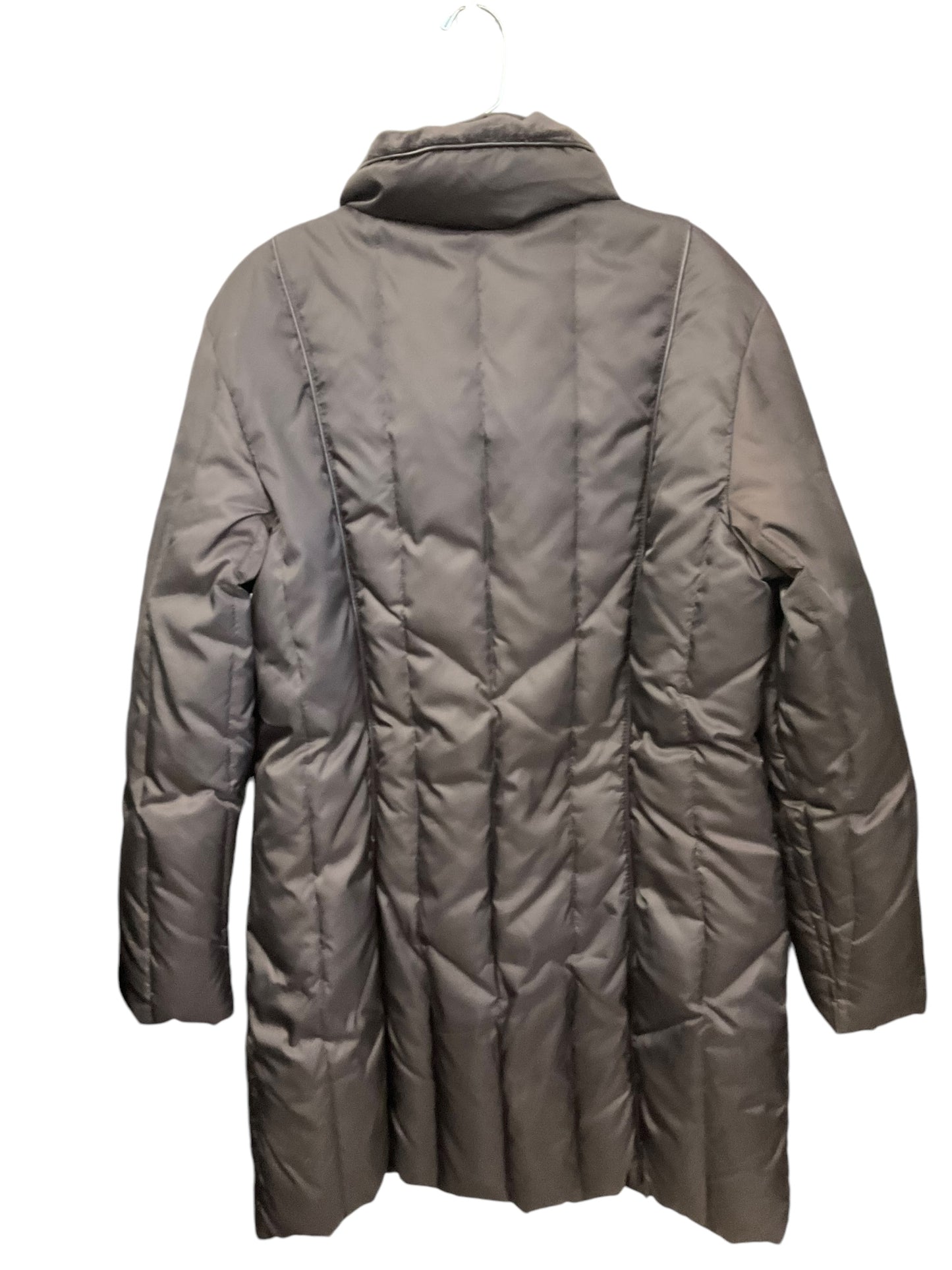 Coat Puffer & Quilted By Nautica In Brown, Size: L