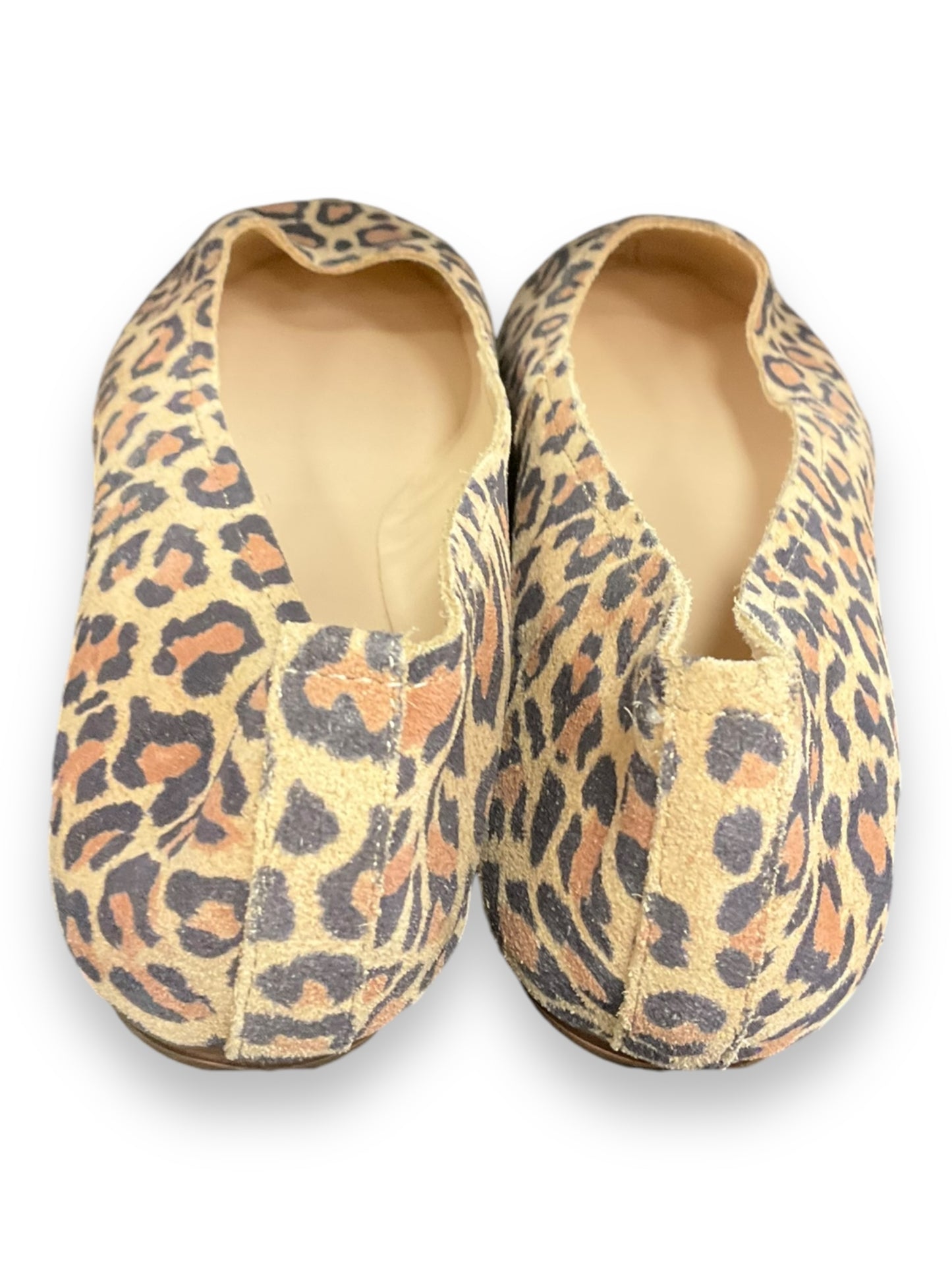 Shoes Flats By Cmc In Leopard Print, Size: 9.5