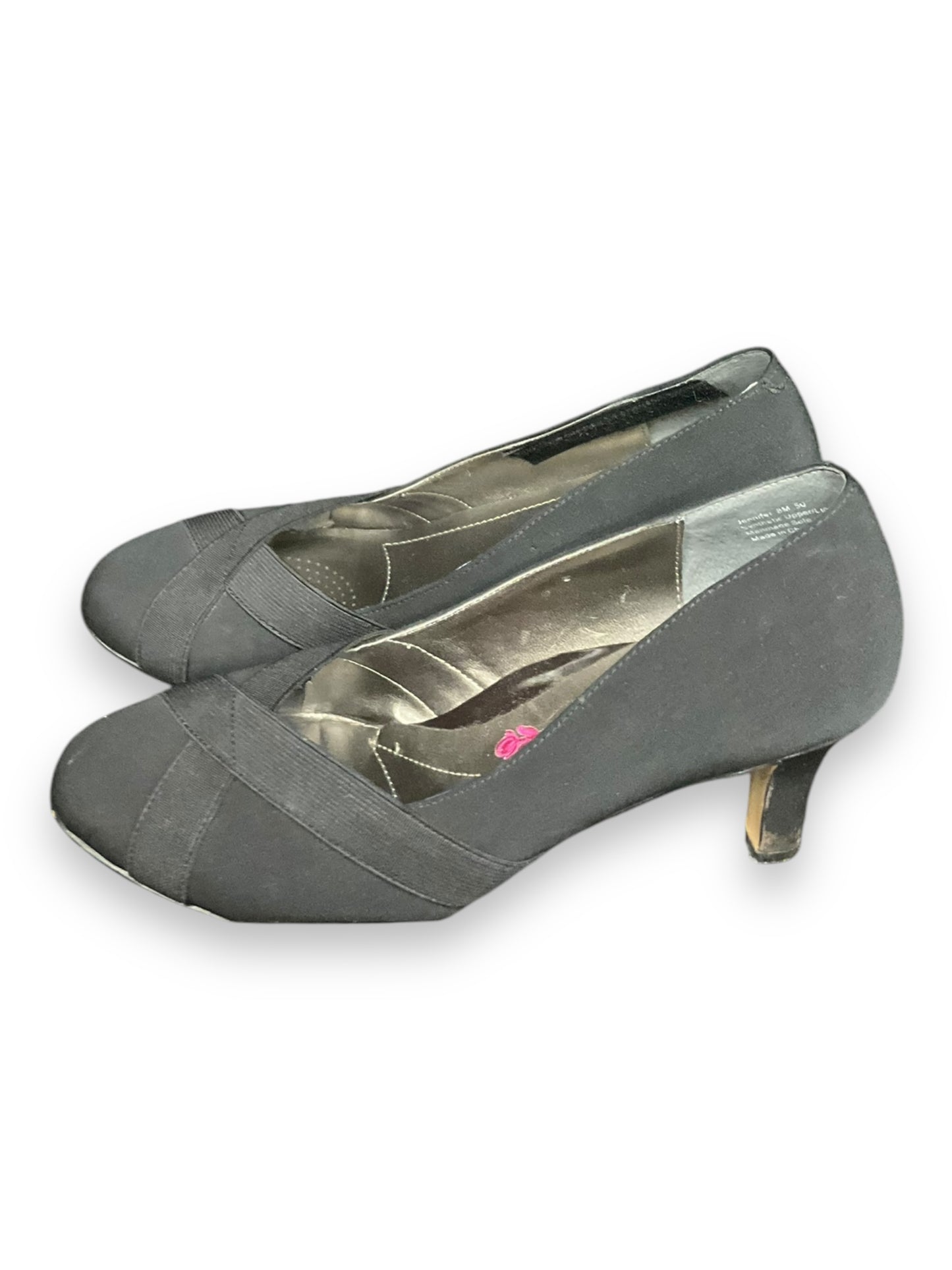 Shoes Heels Kitten By Cmc In Black, Size: 8