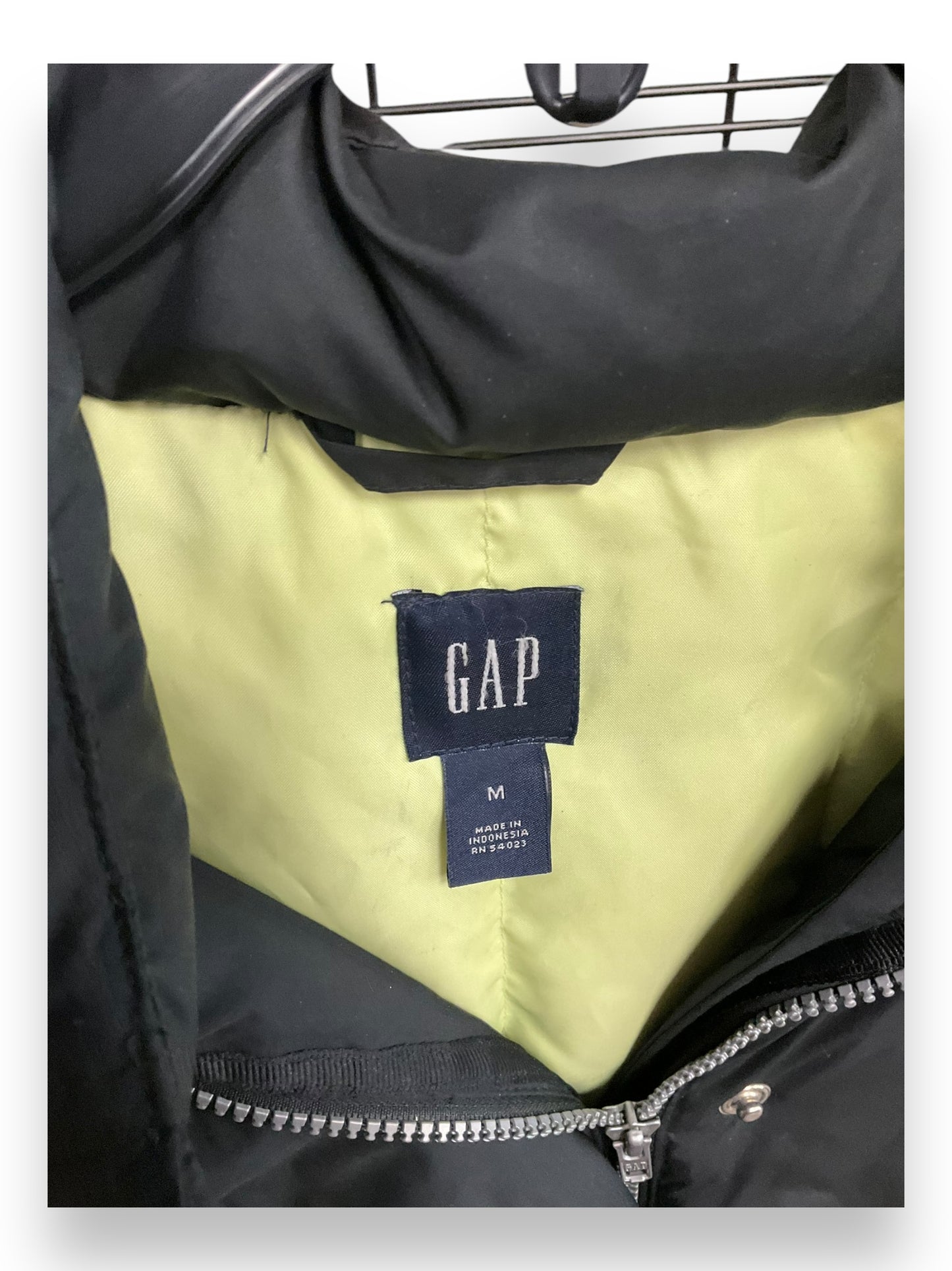 Coat Puffer & Quilted By Gap In Black, Size: M