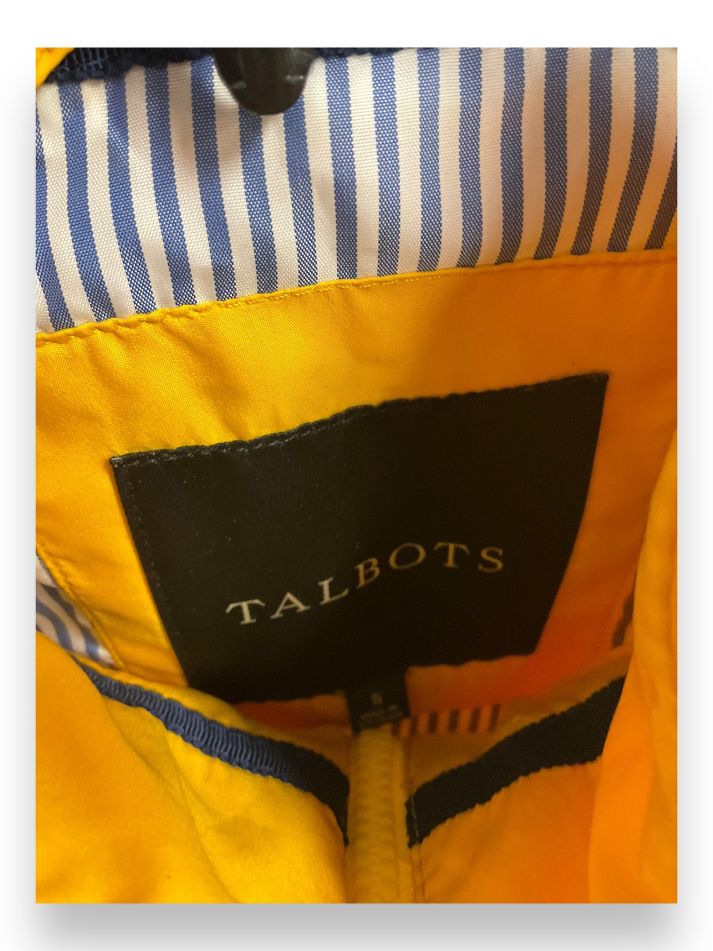 Vest Other By Talbots In Yellow, Size: S