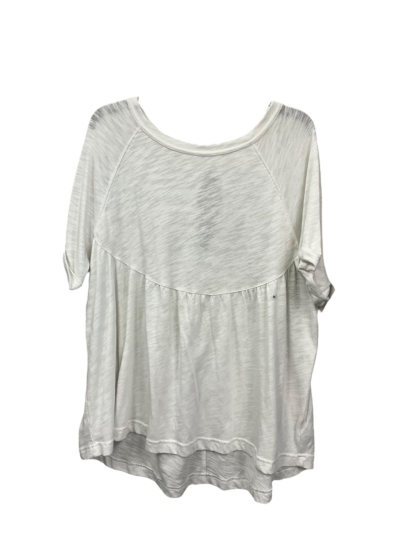 Ivory Top Short Sleeve American Eagle, Size M