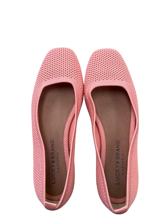 Coral Shoes Flats Lucky Brand, Size 7