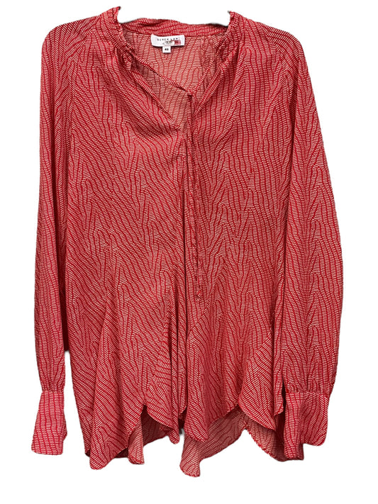 Red Top Long Sleeve Derek Lam, Size L