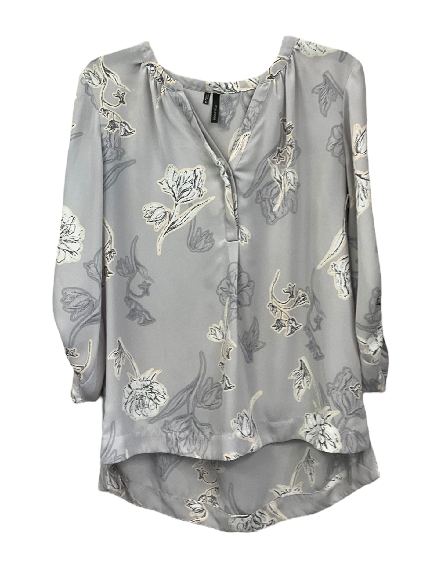 Floral Print Top 3/4 Sleeve Maurices, Size L