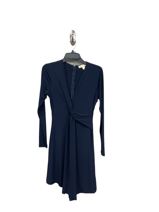 Navy Dress Work Michael By Michael Kors, Size Xs