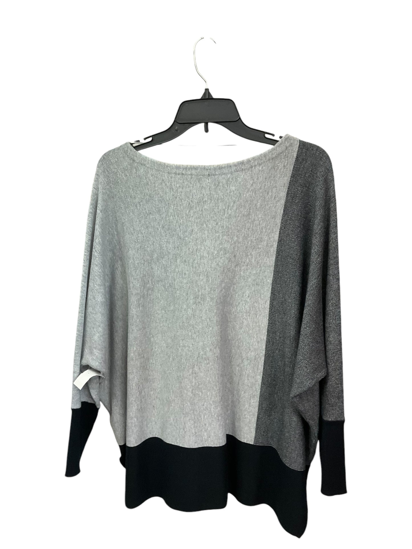 Sweater By Alfani In Black & Grey, Size: S