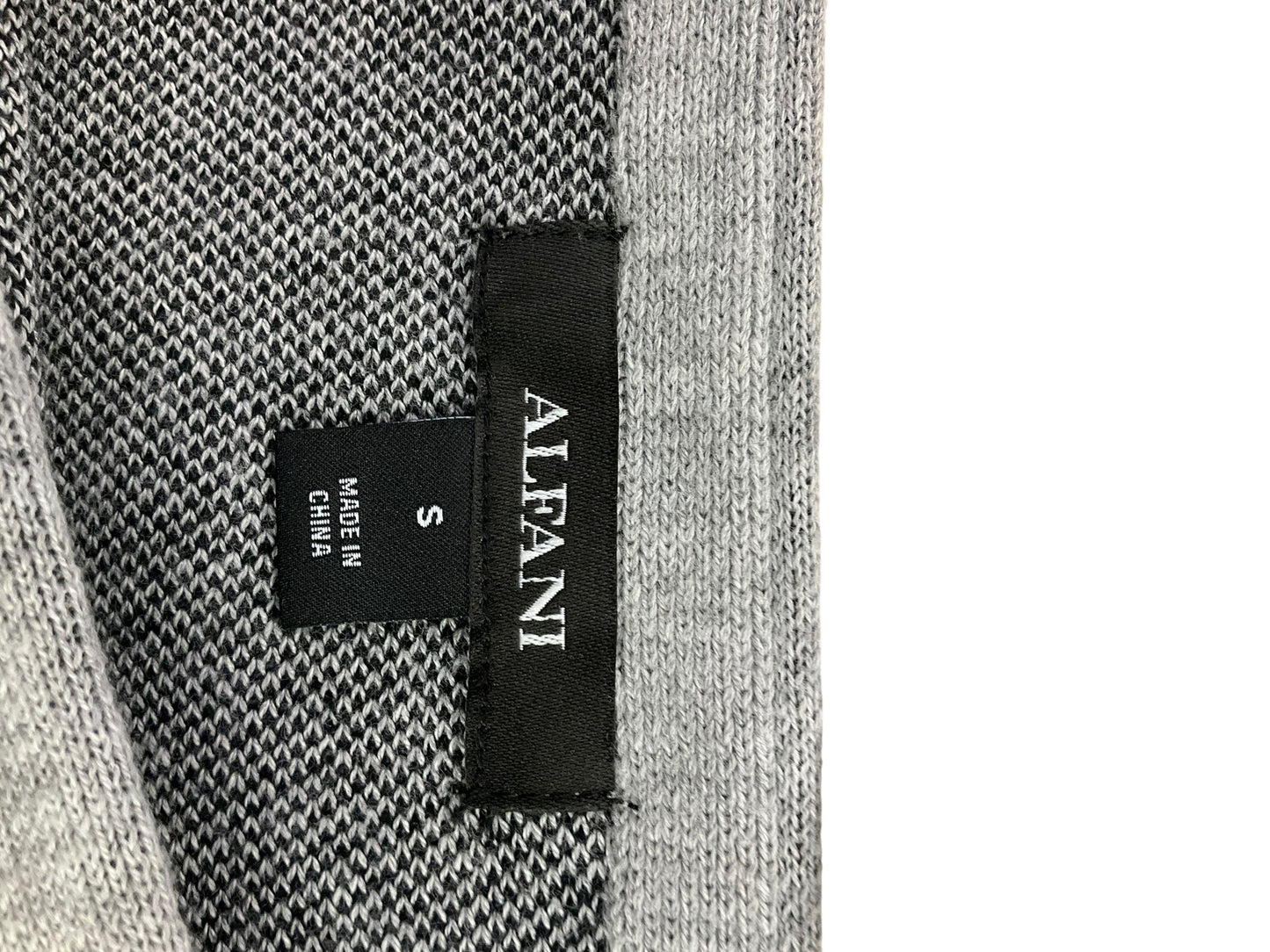 Sweater By Alfani In Black & Grey, Size: S