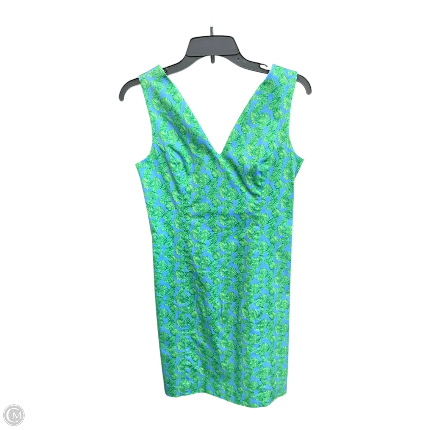 Dress Casual Short By Clothes Mentor In Blue & Green, Size: S