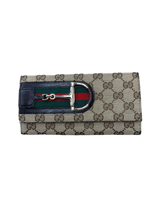 Wallet Luxury Designer By Gucci  Size: Large