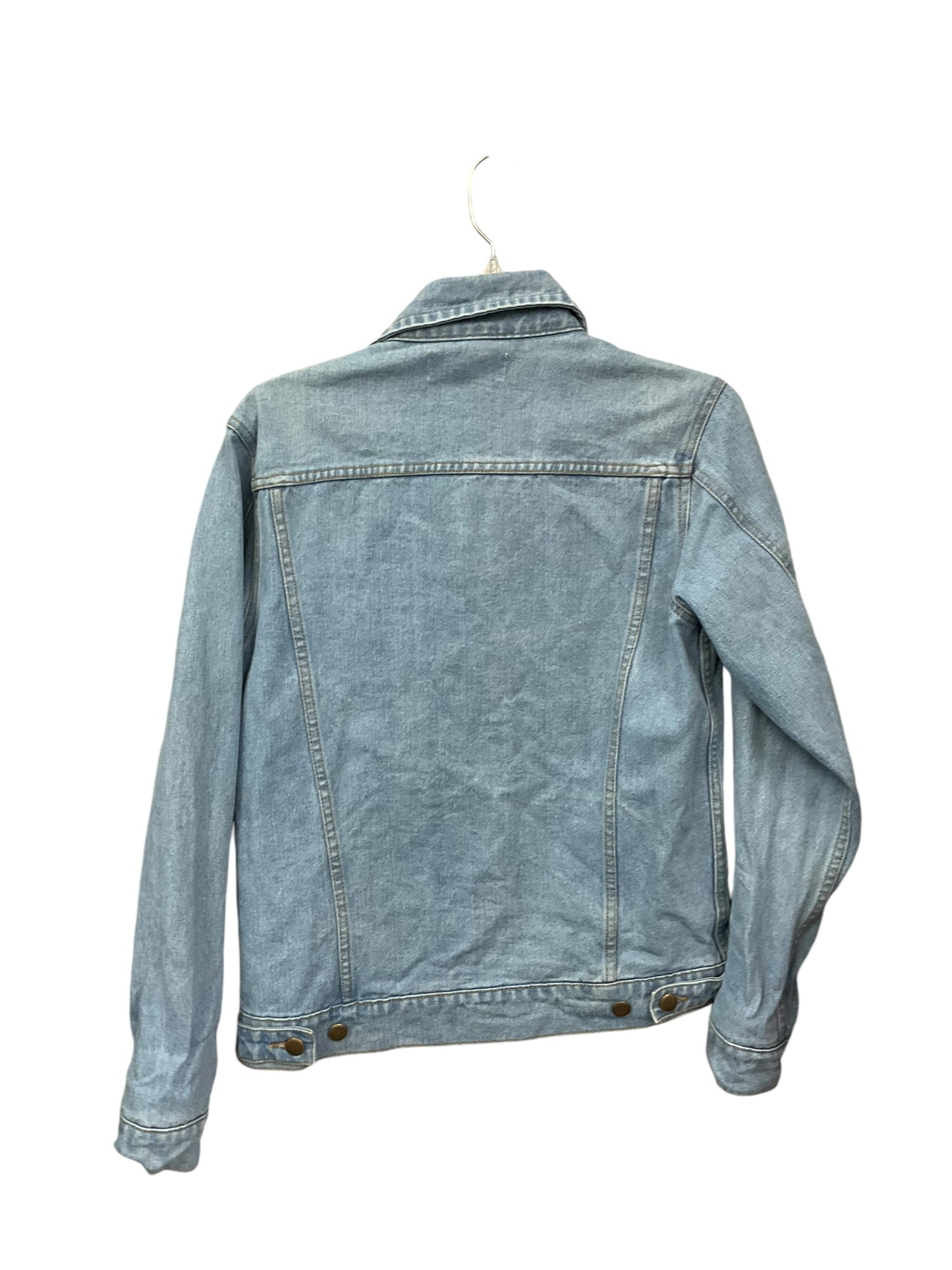 Jacket Denim By American Apparel In Blue, Size: Xxs