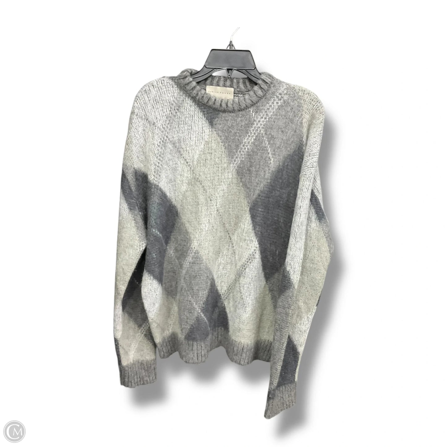 Sweater By Clothes Mentor In Ivory, Size: L