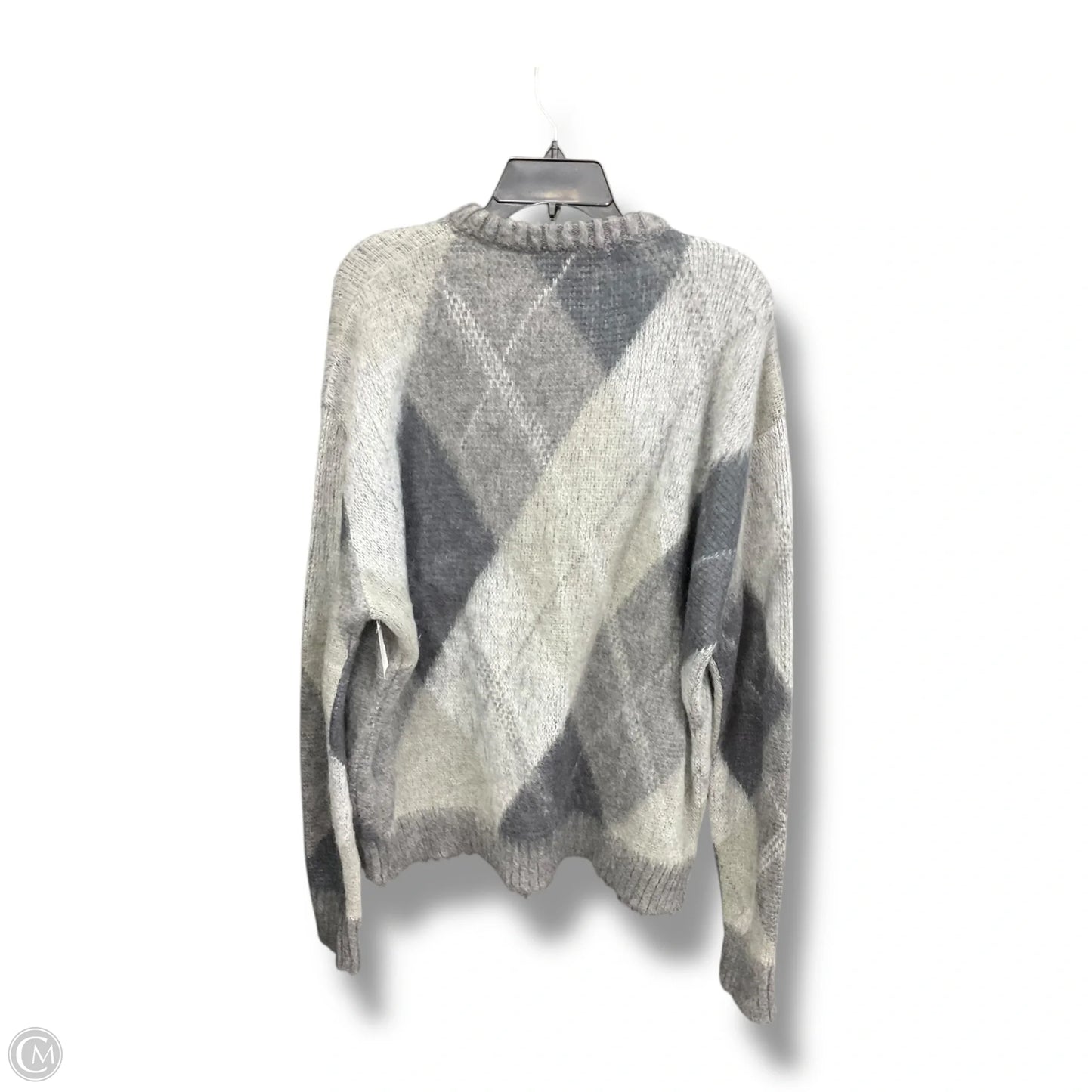 Sweater By Clothes Mentor In Ivory, Size: L