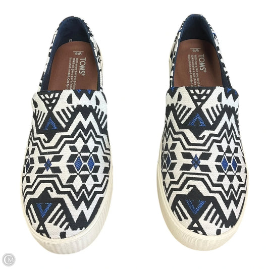 Shoes Flats By Toms In Multi-colored, Size: 9