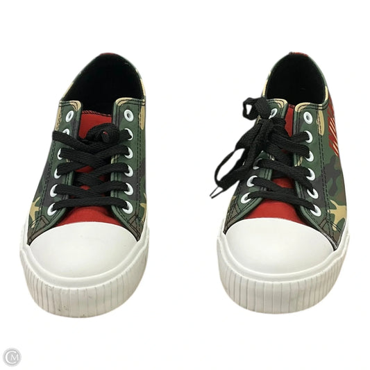 Shoes Sneakers By Clothes Mentor In Camouflage Print, Size: 9