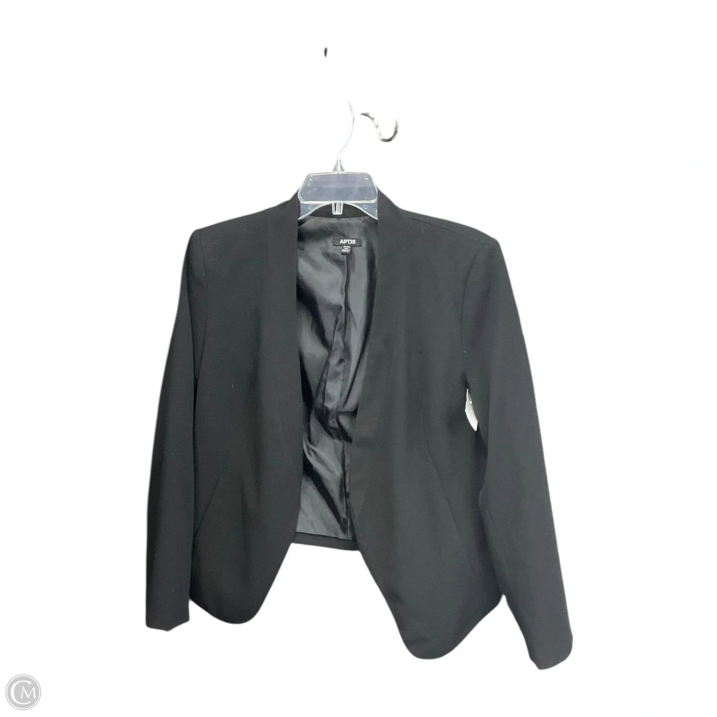 Blazer By Apt 9 In Black, Size: 14p