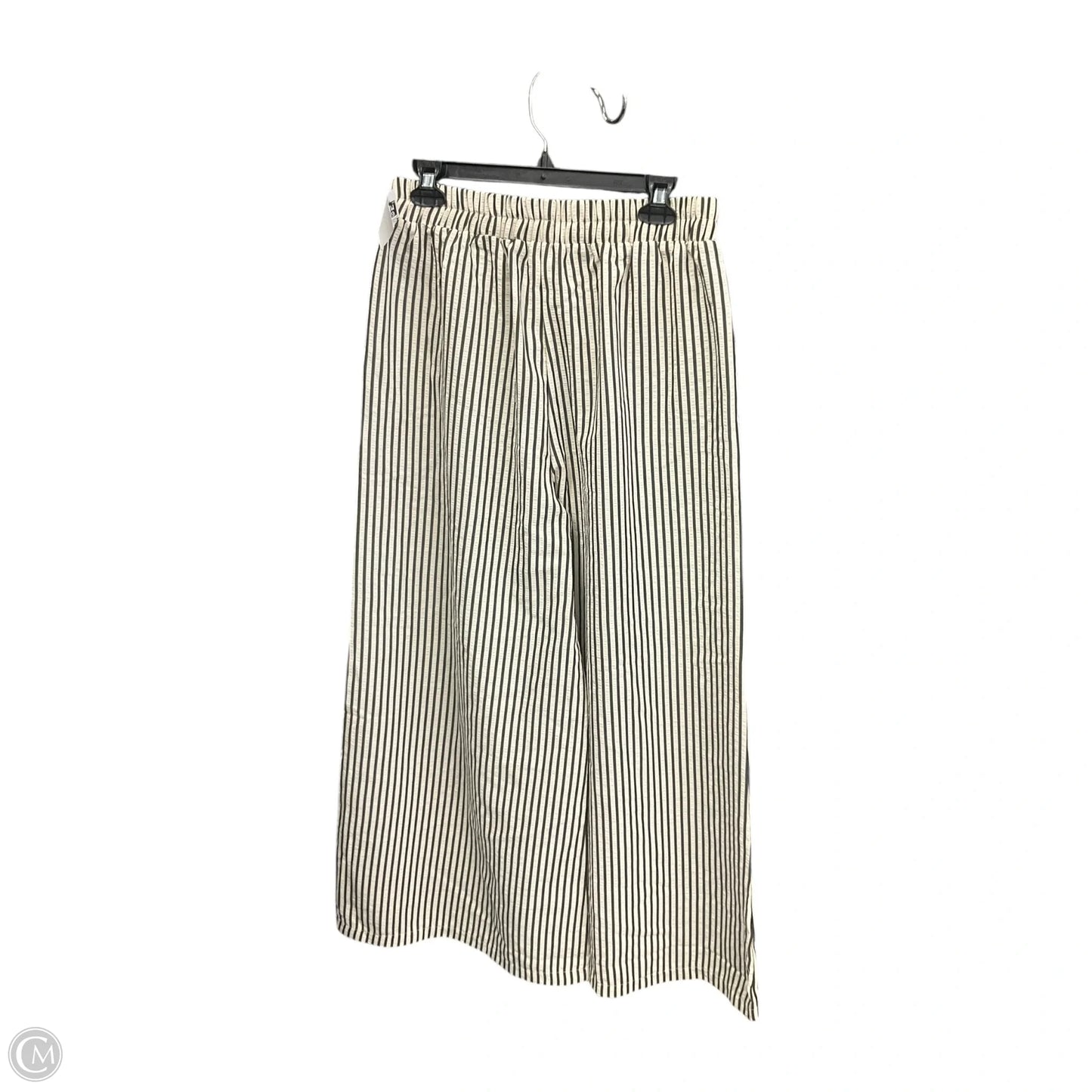 Pants Lounge By Clothes Mentor In Striped Pattern, Size: L