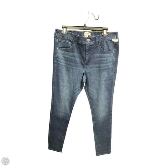Jeans Skinny By Upwest In Blue Denim, Size: 12