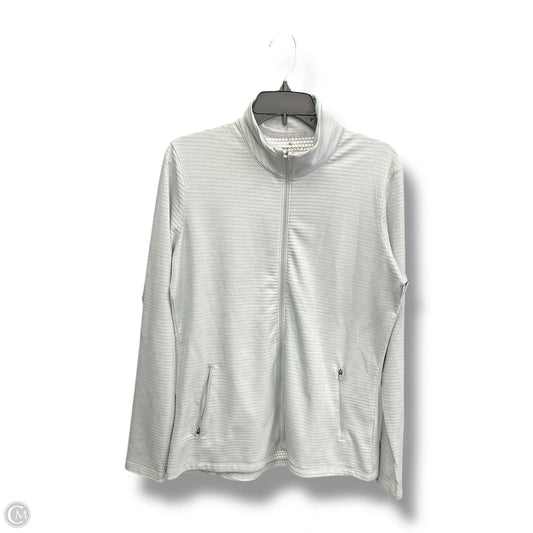 Athletic Jacket By Nike Apparel In Grey, Size: Xl