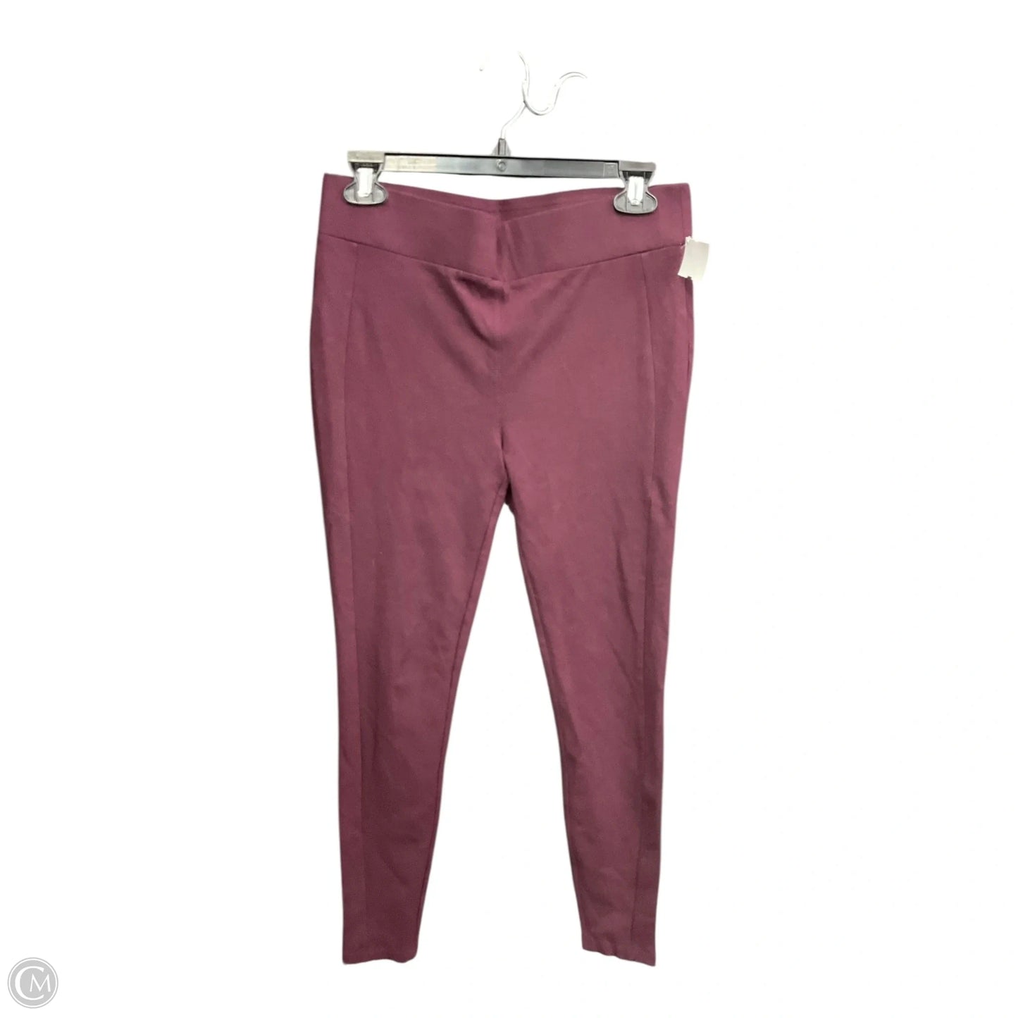Pants Leggings By Loft In Maroon, Size: M