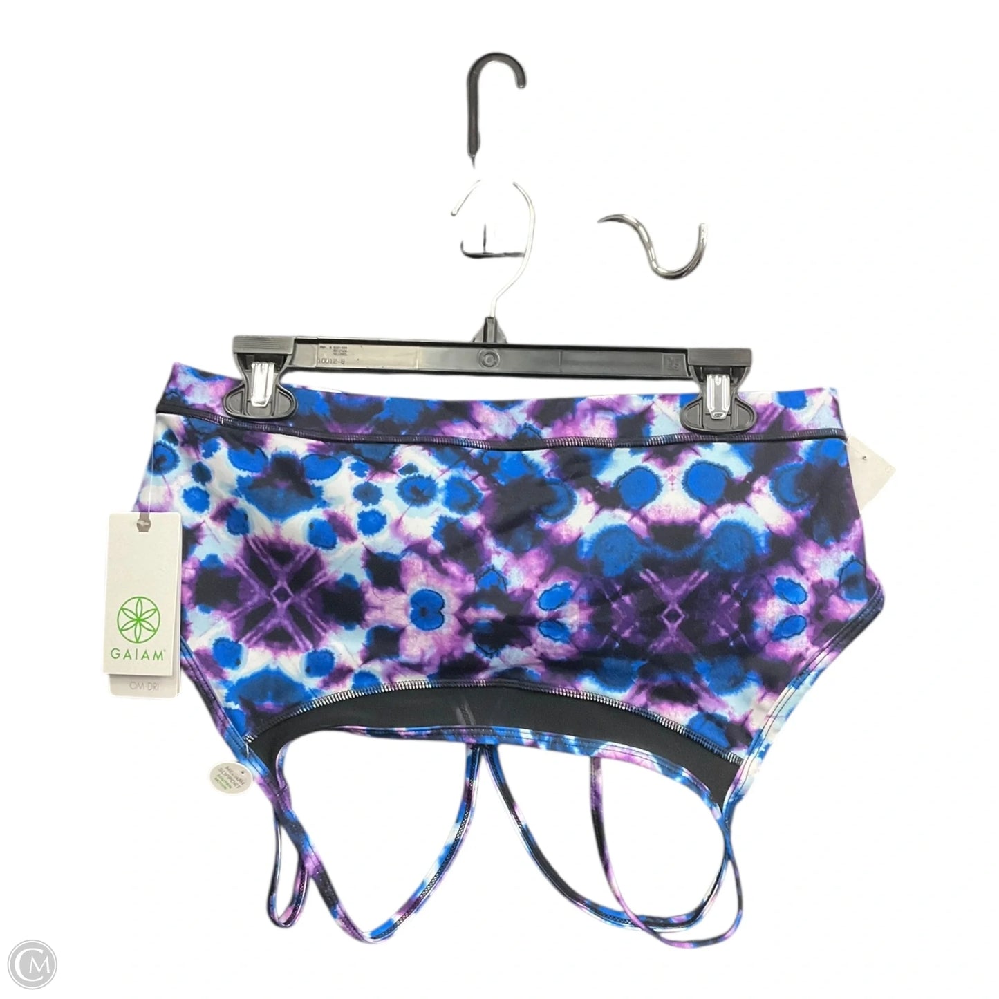 Athletic Bra By Gaiam In Multi-colored, Size: Xl