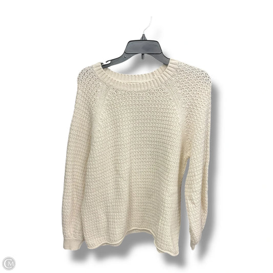 Sweater By Sonoma In Cream, Size: M
