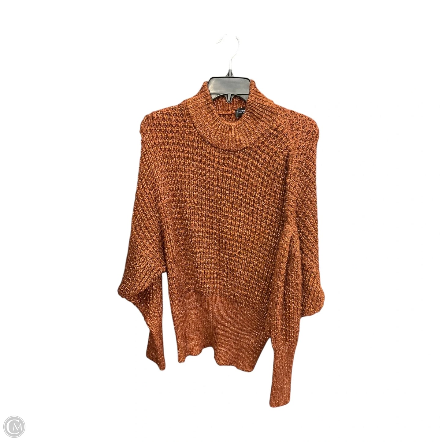 Sweater By Express In Bronze, Size: L