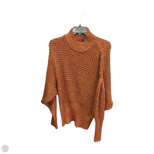 Sweater By Express In Bronze, Size: L