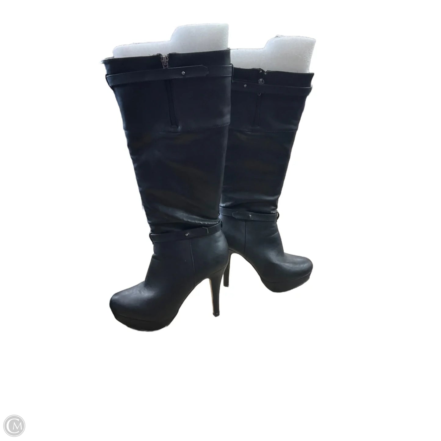 Boots Knee Heels By Madden Girl In Black, Size: 8