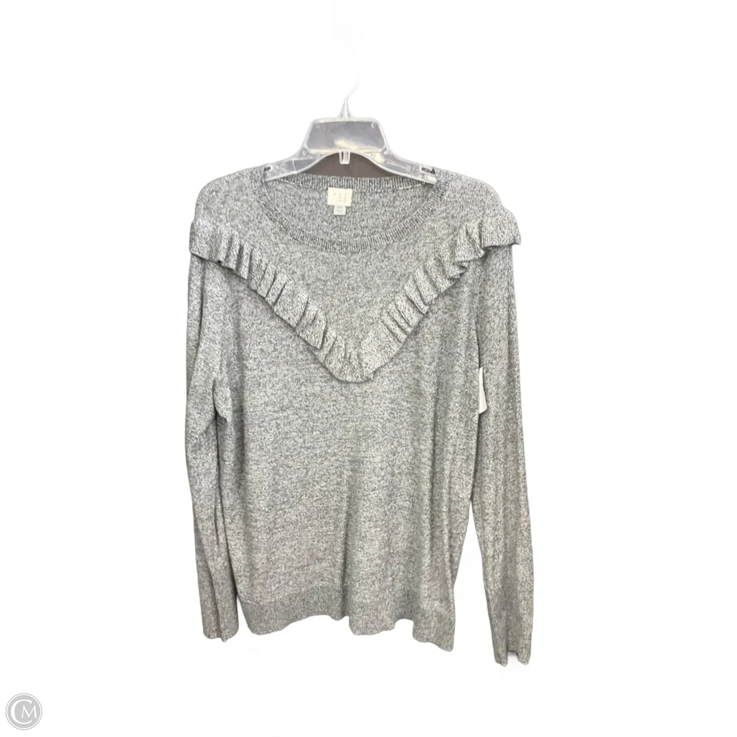 Dress Casual Midi By Express In Grey, Size: S