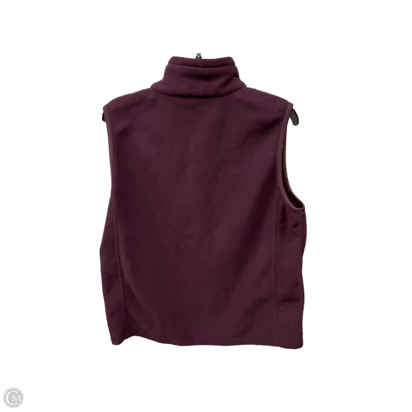 Vest Fleece By Clothes Mentor In Purple, Size: M