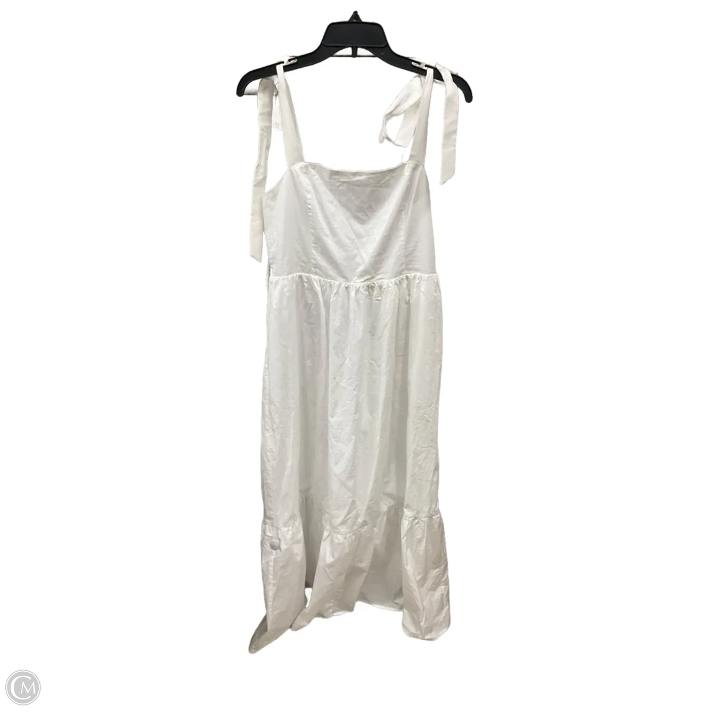 Dress Casual Maxi By Express In White, Size: M