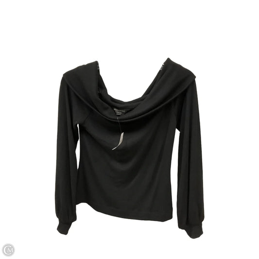 Top Long Sleeve By Banana Republic In Black, Size: Xs