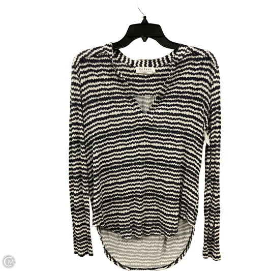 Top Long Sleeve By Velvet By Graham & Spencer In Multi-colored, Size: S