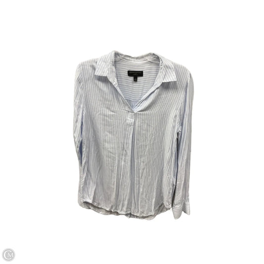 Top Long Sleeve By Banana Republic In Striped Pattern, Size: S