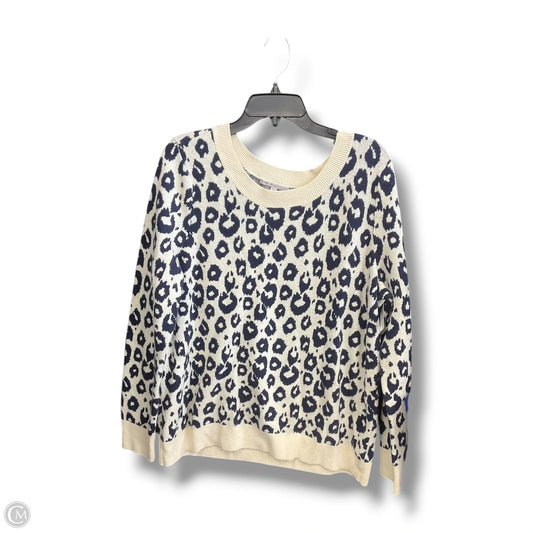 Sweater By Gap In Animal Print, Size: 2x