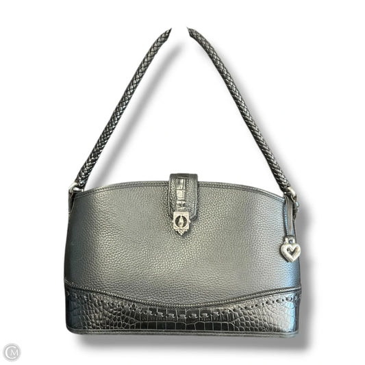 Handbag Leather By Brighton, Size: Medium