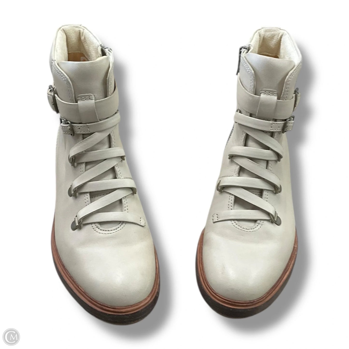 Boots Ankle Flats By Timberland In Beige, Size: 7