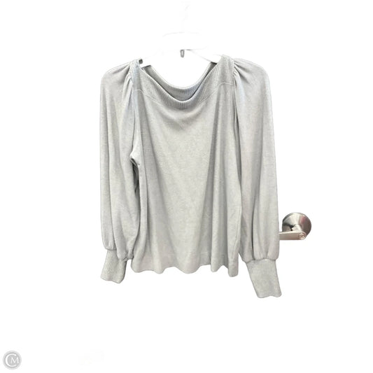 Top Long Sleeve By Loft In Grey, Size: M