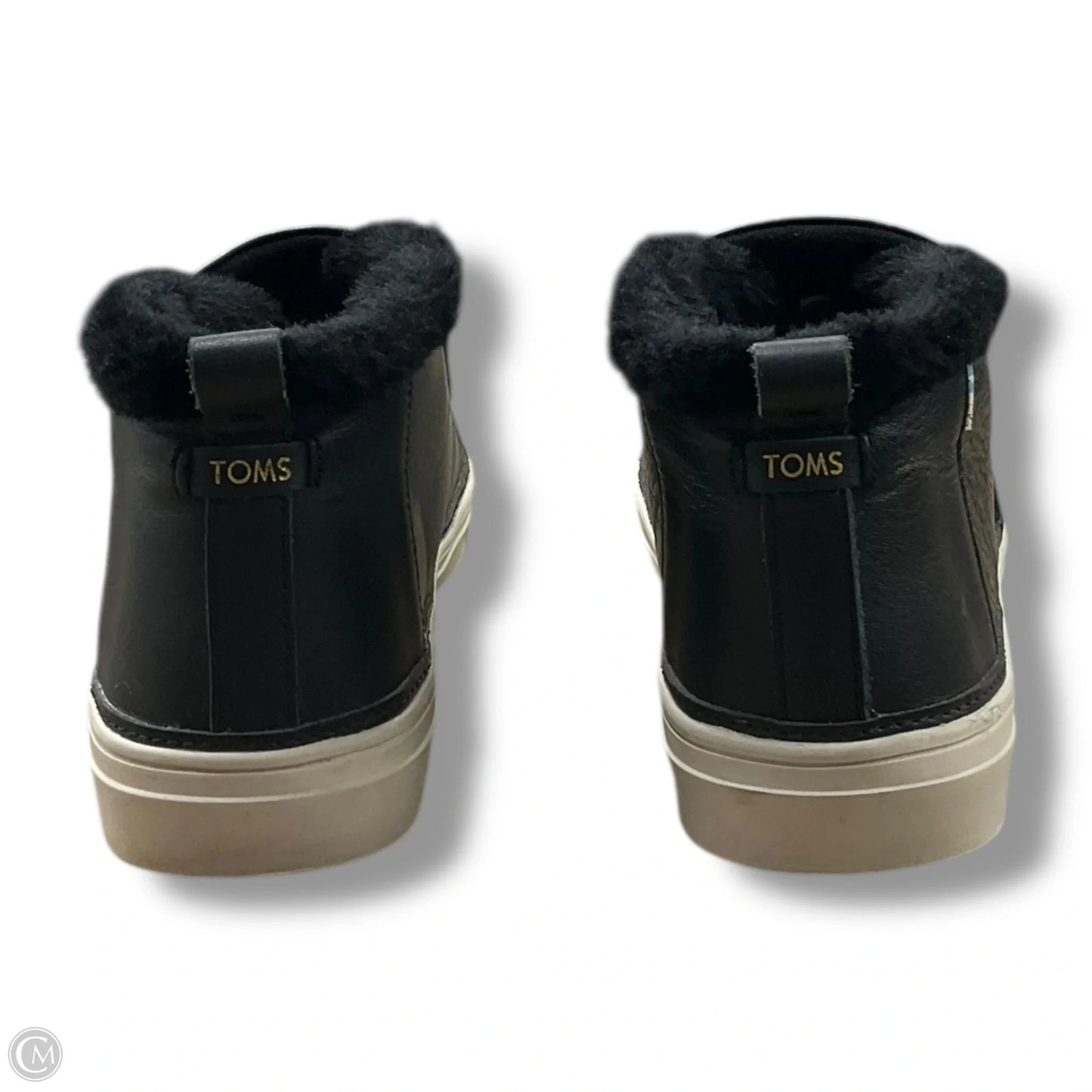 Shoes Sneakers By Toms In Black & White, Size: 9