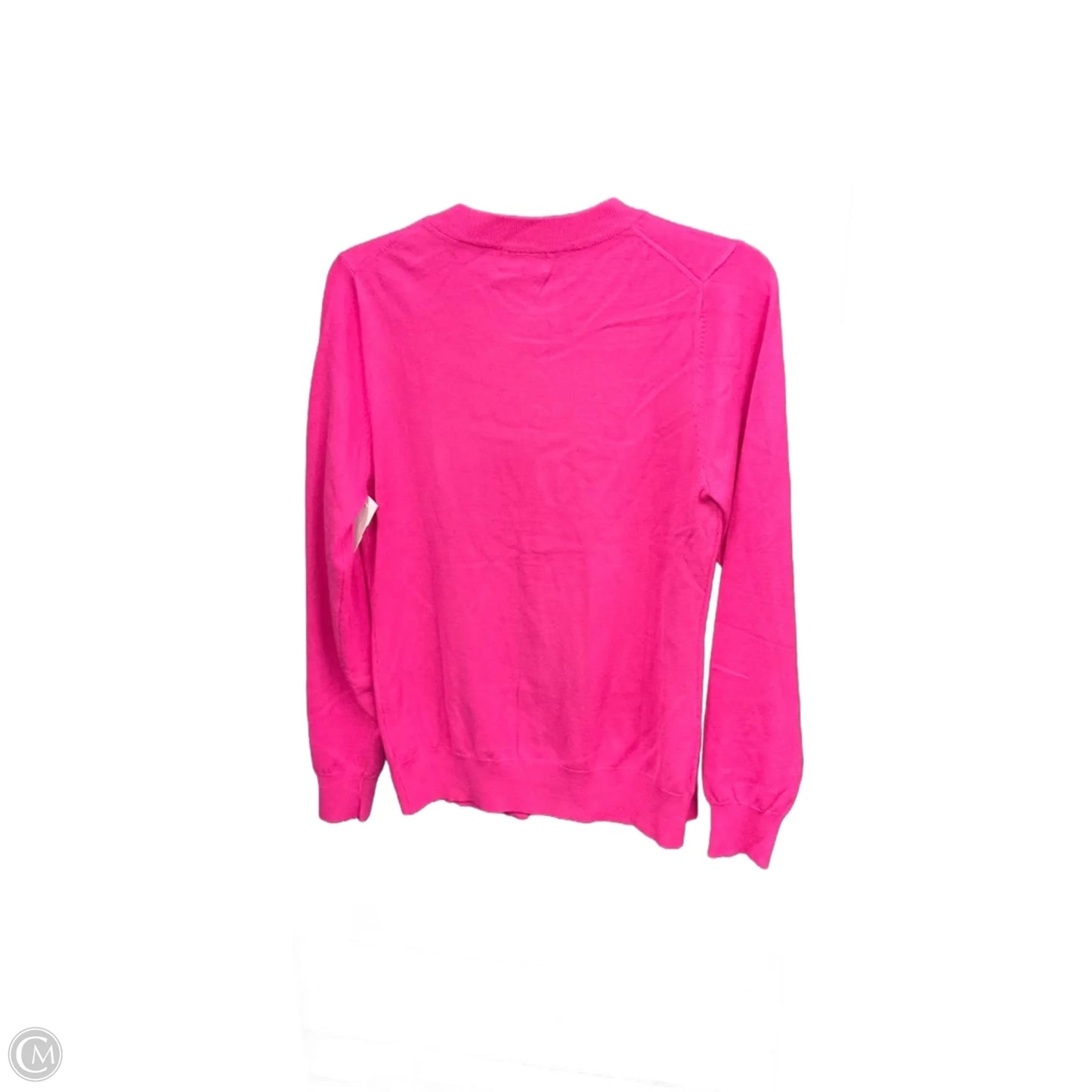 Sweater Cardigan By Clothes Mentor In Pink, Size: M