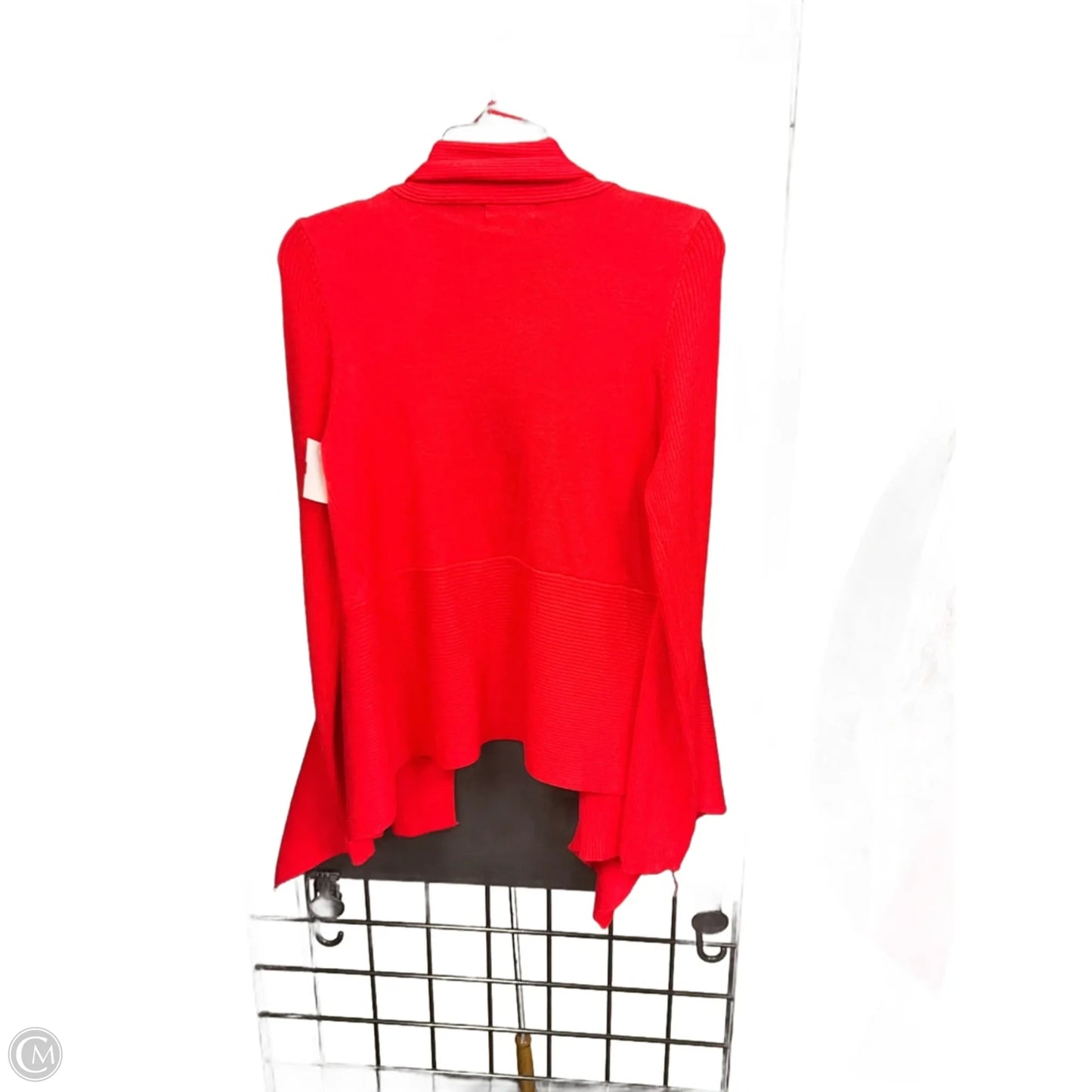Cardigan By Verve Ami In Red & Silver, Size: S