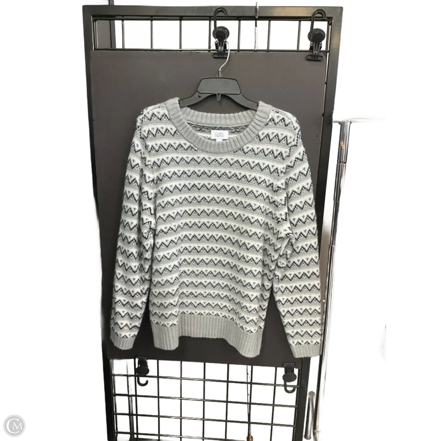 Sweater By Croft And Barrow In Multi-colored, Size: Xl