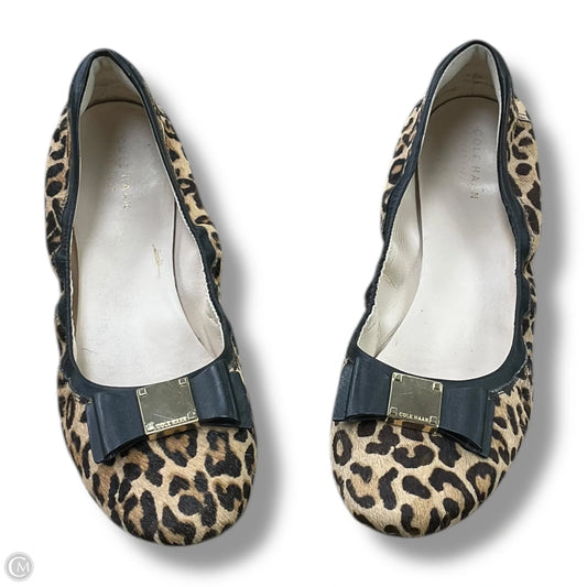 Shoes Flats By Cole-haan In Animal Print, Size: 9.5