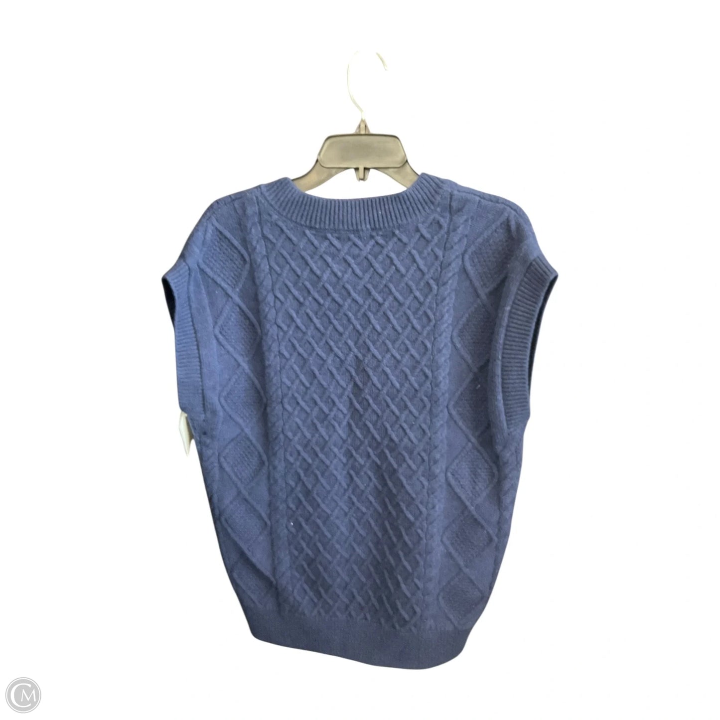Vest Sweater By Madewell In Navy, Size: Xs